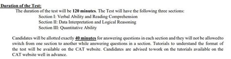 CAT Exam Pattern 2023: Section Wise Paper Pattern, Marking Scheme ...