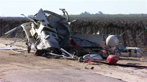 Helicopter crashes in Fresno County, no injuries reported - ABC30 Fresno