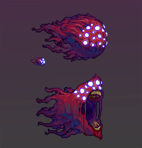 Here S My Resprite Of The Eye Of Cthulhu R Terraria