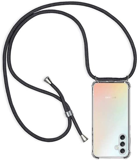 ZYIMOU Coque pour Samsung Galaxy A34 5G avec Cordon Collier Étui de