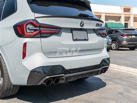 Rw Carbon Bmw X X M G F Carbon Fiber Mid Spoiler German