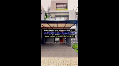 Rumah Terravia Adora Primes Lantai Bsd City Youtube