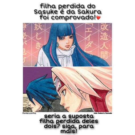 Ada Se Parece Muito O Sasuke A Sakura Diria Que Ela Se Parece