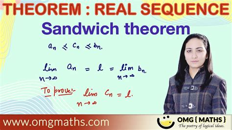 Sandwich Theorem Squeeze Theorem Proof Real Analysis Sequence