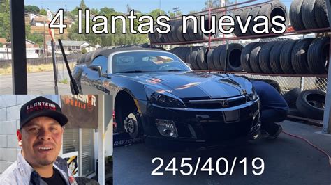 Le Cambiamos Las Llantas A Este Saturn Sky Turbo Y Quedaron Al Youtube