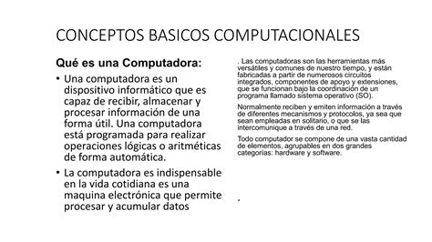 Conseptos Basi Cos PPT