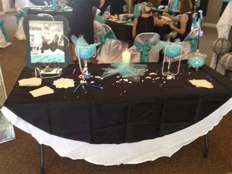 A Breakfast At Tiffany S Bridal Shower I Went To It Was Beautiful Tiffany S Bridal Bridal