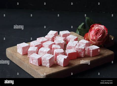 Turkish Delight Lokum Stock Photo Alamy