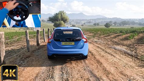 Forza Horizon 5 Volvo V60 Polestar Test Drive With Logitech G29