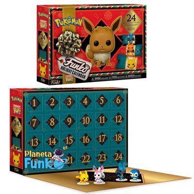 Calendario De Adviento Pokemon Funko Pop Funko Falabella