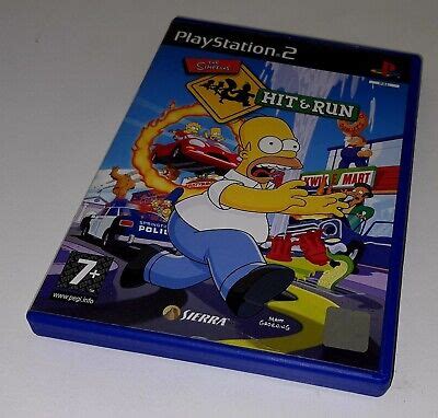 The Simpsons Hit Run Playstation Ps Pal Complete