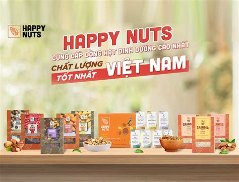 Happy Nuts: Website Chính thức của Hạt Dinh Dưỡng Happy Nuts