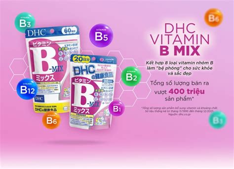 Viên Uống DHC Vitamin B Tăng Cường Bảo Vệ Sức Khỏe THẾ GIỚI SKINFOOD