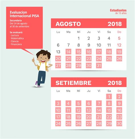 Calendario De Las Evaluaciones De Rendimiento Escolar 2018 Umc Oficina De Medición De La