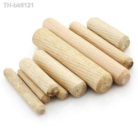 ۞┅ Dowel Pin Hardwood Round Furniture Fitting Wood Dowel Pin Twill Wood