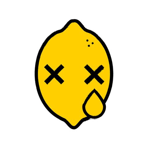 Lemon Sticker – Sam Tinnesz