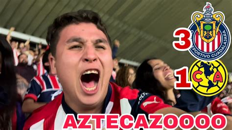 GOLEADA AL AMERICA Y ESTAMOS EN LA FINAL CHIVAS VS AMERICA 3 1