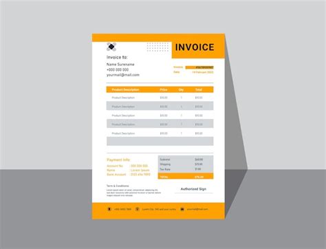 Premium Vector Vector Illustration Bill Form Price Invoice Creative