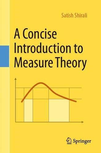 『a Concise Introduction To Measure Theory』｜感想・レビュー 読書メーター