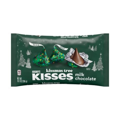 Hersheys Kisses Kissmas Tree Milk Chocolate Candy Christmas Bag 1 Bag