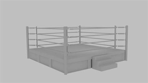 How To Draw Boxing Ring