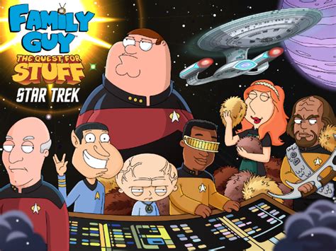 Family Guy: The Quest for Stuff Receives Major 'Star Trek' Event