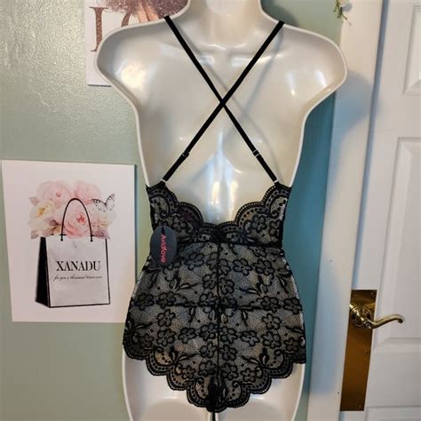 Avidlove Intimates Sleepwear Vneck Floral Lace Sexy Lingerie One