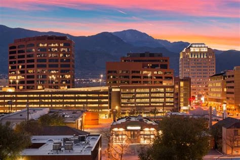 Colorado Springs Downtown Stock Photos, Pictures & Royalty-Free Images ...