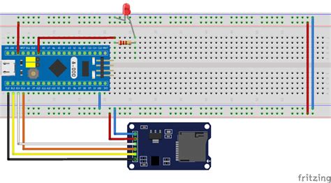 Stm32 Sd Card Interfacing With Example Stm32f103c8t6 Board 58 Off