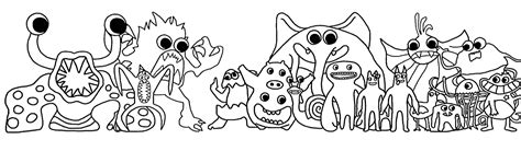 Garten Of Banban Coloring Pages 3 30 Having Fun With Children