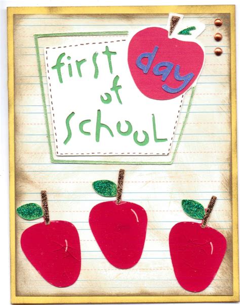 paper crafts   pink armadillo  day  school card school