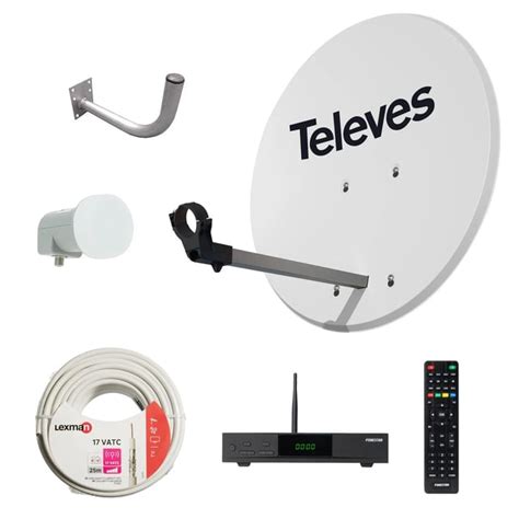 Rcc Sat Parabólicas - Kits y packs de antenas parabólicas tnt sat: compra online | Leroy Merlin