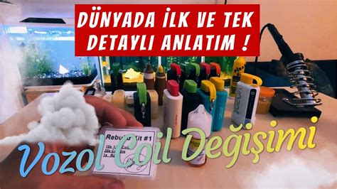 VOZOL 6000 10000 12000 COİL DEĞİŞİMİ DÜNYADA İLK VE TEK DETAYLI