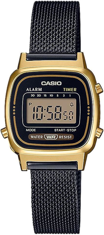 Casio Femmes Digital Quartz Montre Avec Bracelet En Acier Inoxydable