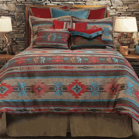 Dancing Diamond Full Comforter Set A Lone Star Western Decor