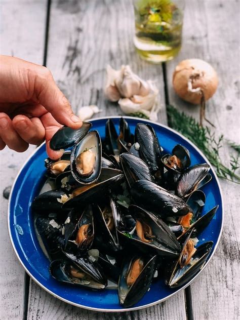 Steamed Mussels From Prince Edward Island Recipe Steamed Mussels