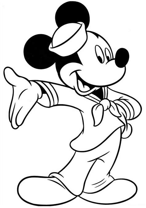 Desenhos De Mickey Para Colorir Pop Lembrancinhas