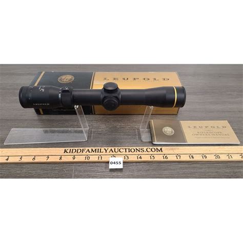 Leupold Firedot Scope Vx R 2 7 X 33mm As New