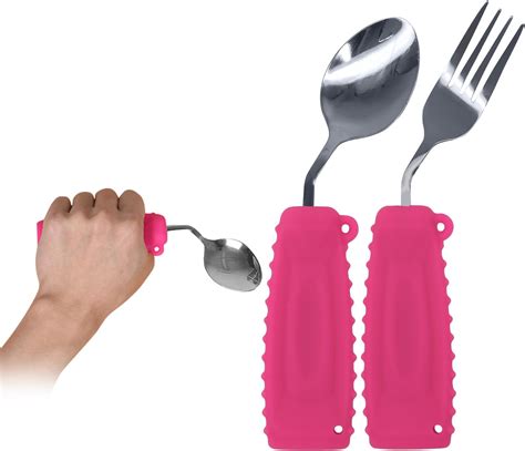 Amazon BaseSmall 4 Piece Adaptive Utensils Set 42 Angled