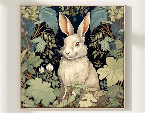 Rabbit Art - Etsy