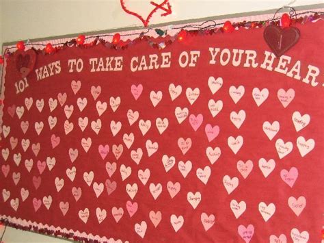 Pec Bulletin Boards For Physical Education Valentines Day Bulletin Board Education Physical