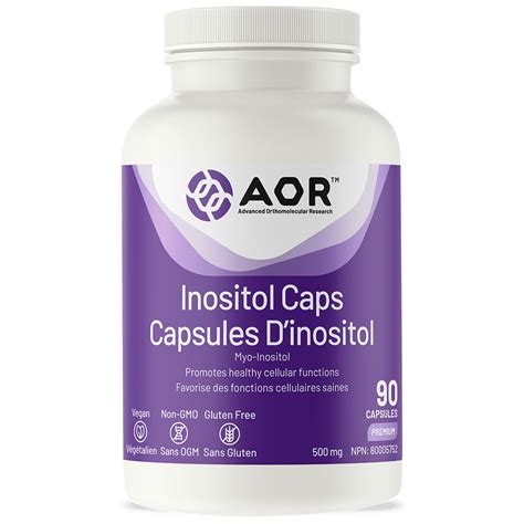 Inositol Caps | Advanced Orthomolecular Research Inc. Canada