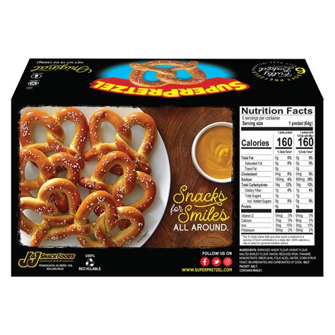 Pretzel Nutrition Facts Salted Besto Blog