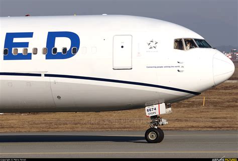 N674ua United Airlines Boeing 767 300er At Milan Malpensa Photo