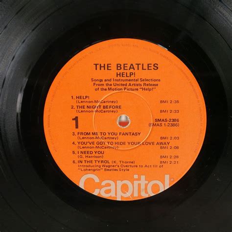 Yahoo Beatles Help Original Motion Picture Soun