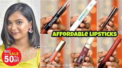 10 Must Have Lipstick Shades In This Festive💄 Affordable Lipsticks For Indian Skin Tone 🇮🇳