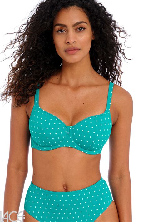 Freya Swim Jewel Cove Bikini Push Up Beha F K Cup Marine Lace Lingerie Nl