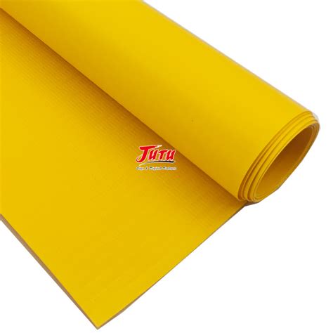 Long Life Sample Provided Tent Laminated Tarp Awning Fabric PVC Coated