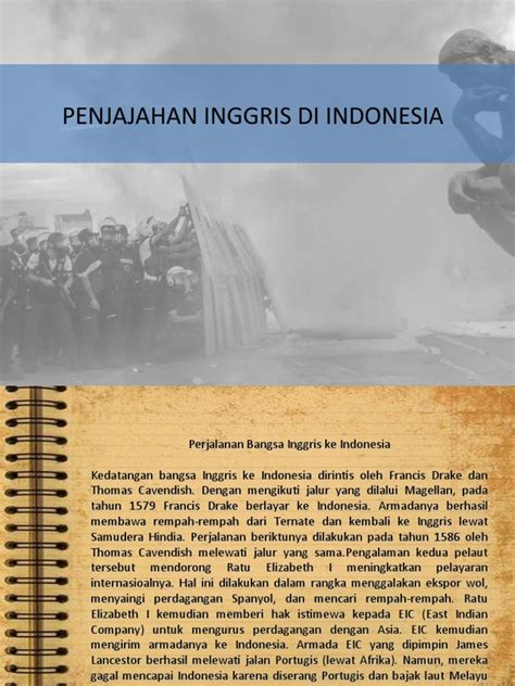 Penjajahan Inggris Di Indonesia | PDF