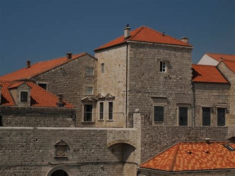 Premium Photo | Dubrovnik croatia medieval town view from the city walls